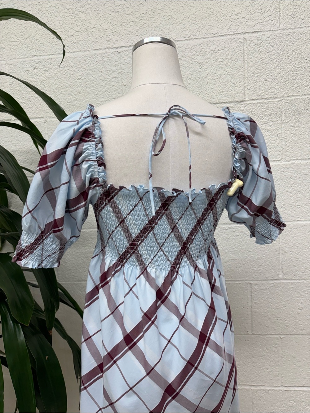 Hill House Home Athena Nap Dress in Matilda Plaid - Picture 7 of 7